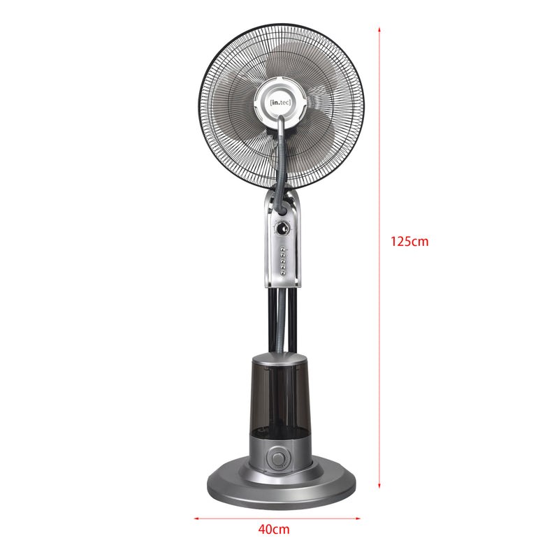 Měřítkový nákres Mlžný ventilátor Ninove 75W s vodní mlhou in.tec