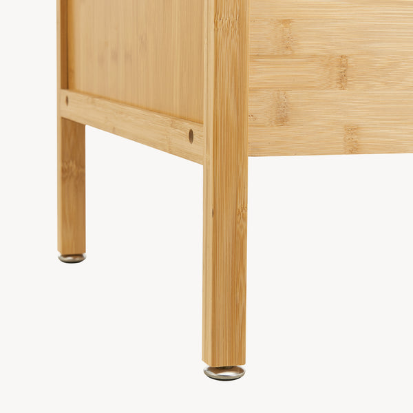 Stojan na šaty Varanger 185x100x45 cm bambus [en.casa]