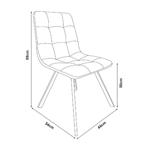 Jídelní sestava Hemnes 5dílná Dubový vzhled/Tmavě šedá [en.casa]