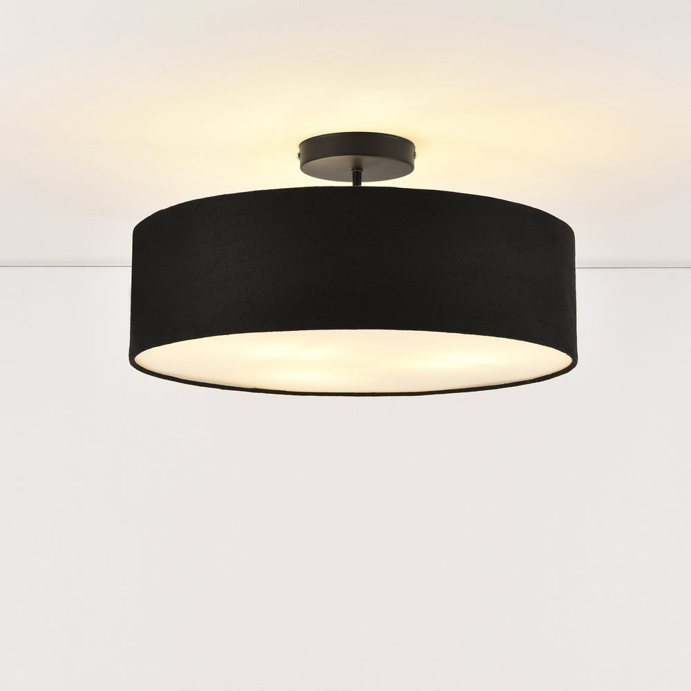 Deckenleuchte Missouri 3xE27 Schwarz lux.pro - premiumXL