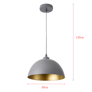 [lux.pro] Závěsná lampa TOULON HT191042 šedá