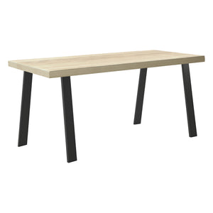 Stolová konstrukce Kraftisried sada 2 ks 55/70x72cm ocel černá [en.casa]