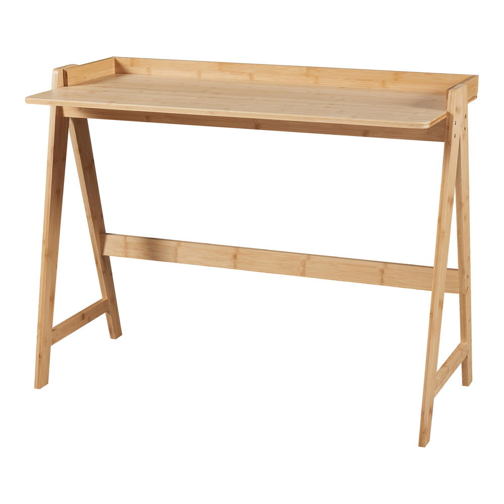 Psací stůl Härryda bambus 107x47x81 cm přírodní [en.casa]