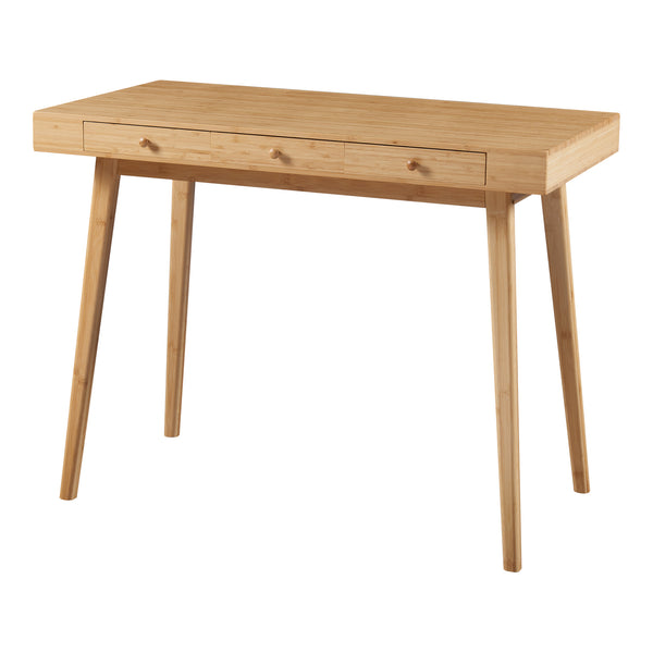 Psací stůl Hässleholm Bambus 100x50x75cm Přírodní [en.casa]
