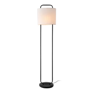 Stojací lampa Meløy Černá/Bílá [lux.pro]
