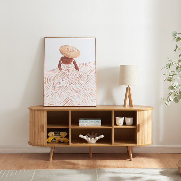 Sideboard Nordkapp se 2 dveřmi [en.casa]