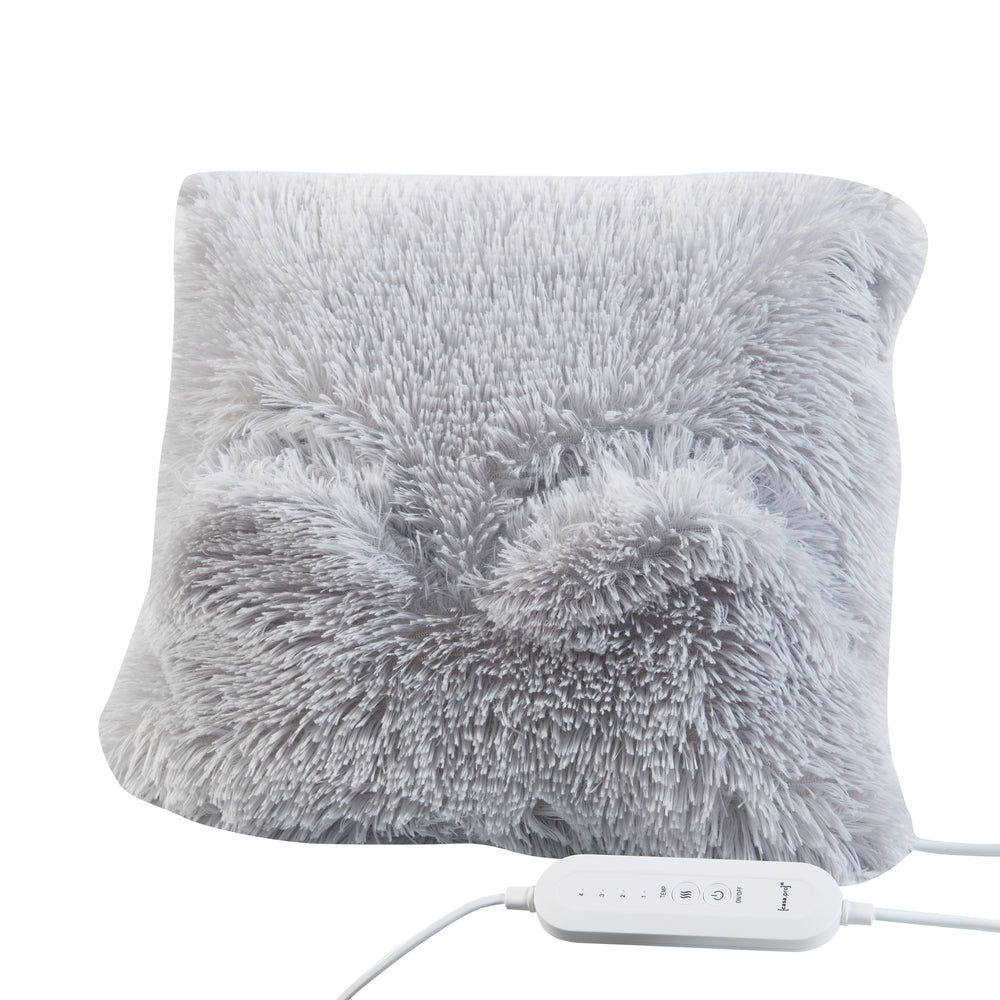 Elektrická vyhřívací podložka Capurso 100W 40x40cm Šedá [en.casa]