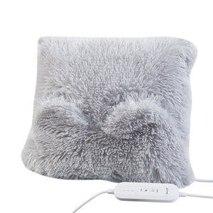 Elektrická vyhřívací podložka Capurso 100W 40x40cm Šedá [en.casa]