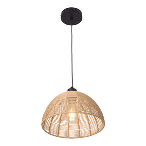 Závěsné svítidlo Romsey kov+ratan [lux.pro]
