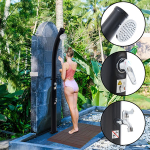 Solární sprcha Kebomi 216 cm 18 L [casa.pro]