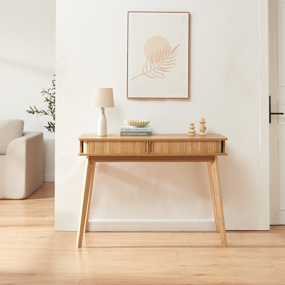 Konzolový stolek Tysvær 110x40x78 cm bambus [en.casa]