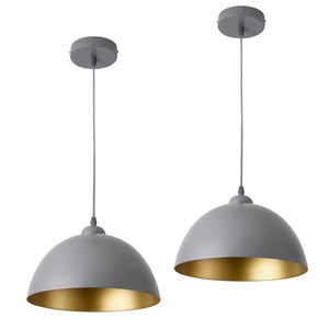 [lux.pro] Závěsná lampa TOULON HT191042 šedá