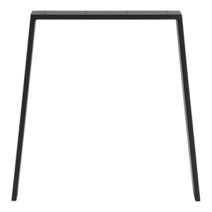 Stolová konstrukce Kraftisried sada 2 ks 55/70x72cm ocel černá [en.casa]