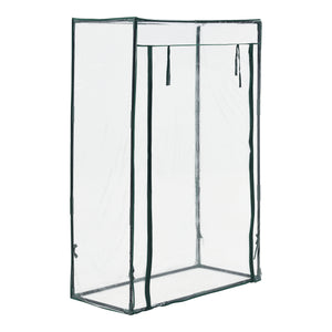 Skleník na rajčata Terzigno 100x50x150cm Transparentní [en.casa]