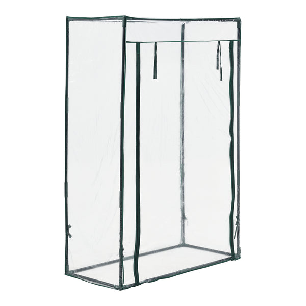 Skleník na rajčata Terzigno 100x50x150cm Transparentní [en.casa]