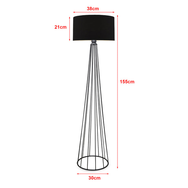 Stojací lampa Neath antracit / černá [lux.pro]