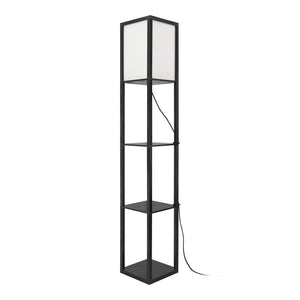 Stojací lampa Stapleford s policí [lux.pro]