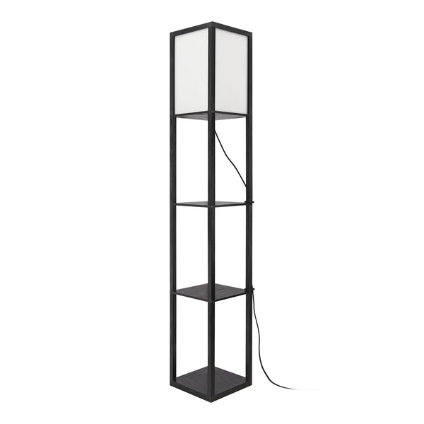 Stojací lampa Stapleford s policí [lux.pro]