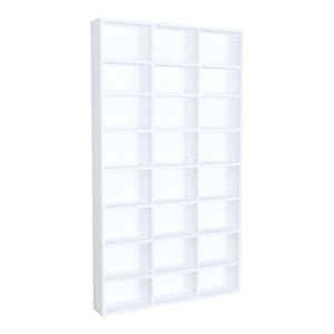Knihovna Askvoll 178x102x16cm Bílá [en.casa]