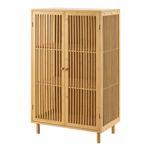 Přístavný skříň Grong Bambus [en.casa]