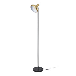 Stojací lampa Namsos kov černá/zlatá barva [lux.pro]
