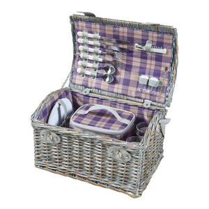 Piknikový koš Folldal pro 2 osoby 40x28x25 cm [casa.pro]