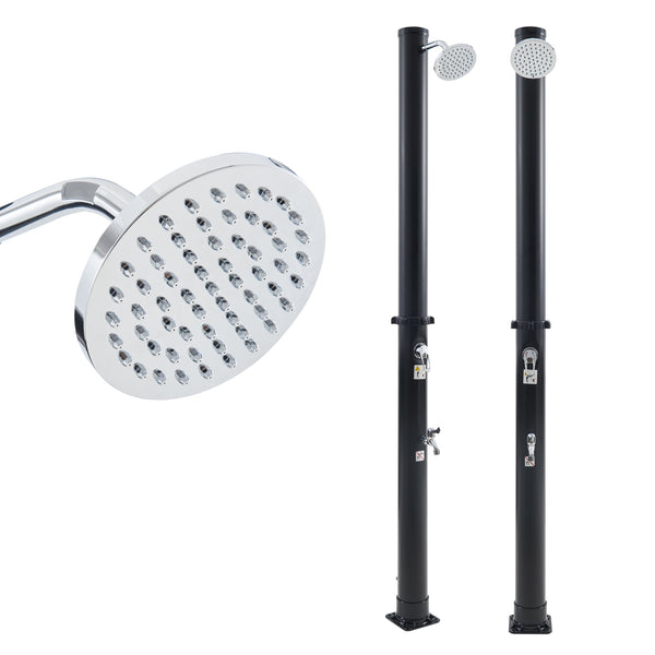 Solární sprcha Frerievn s nožní sprchou 215 cm 18L  [casa.pro]