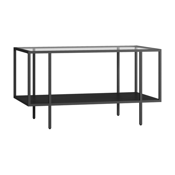 Konferenční stolek Nynna 90x50x50 cm Černý [en.casa]