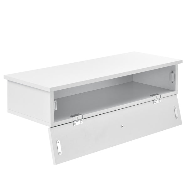 [en.casa]® Noční stolek na stěnu ABWD-01X2