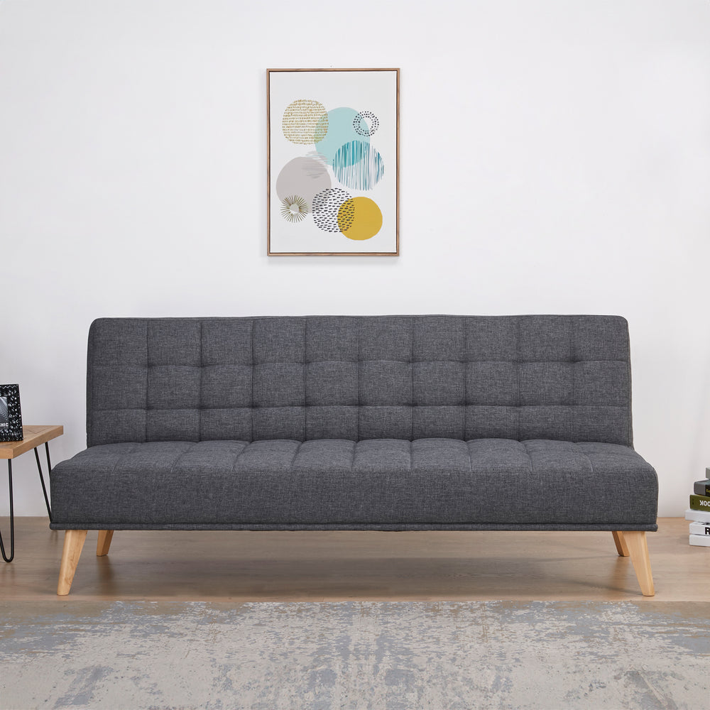 Rozkládací pohovka Pukkila 180x86x81 cm textil [en.casa]