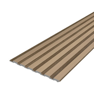 3D nástěnný panel Borger set 195x30 cm světlý dubový dekor [NEU.HOLZ]