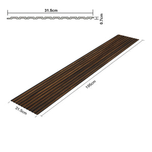 3D nástěnný panel 195x31,5 cm [NEU.HOLZ]