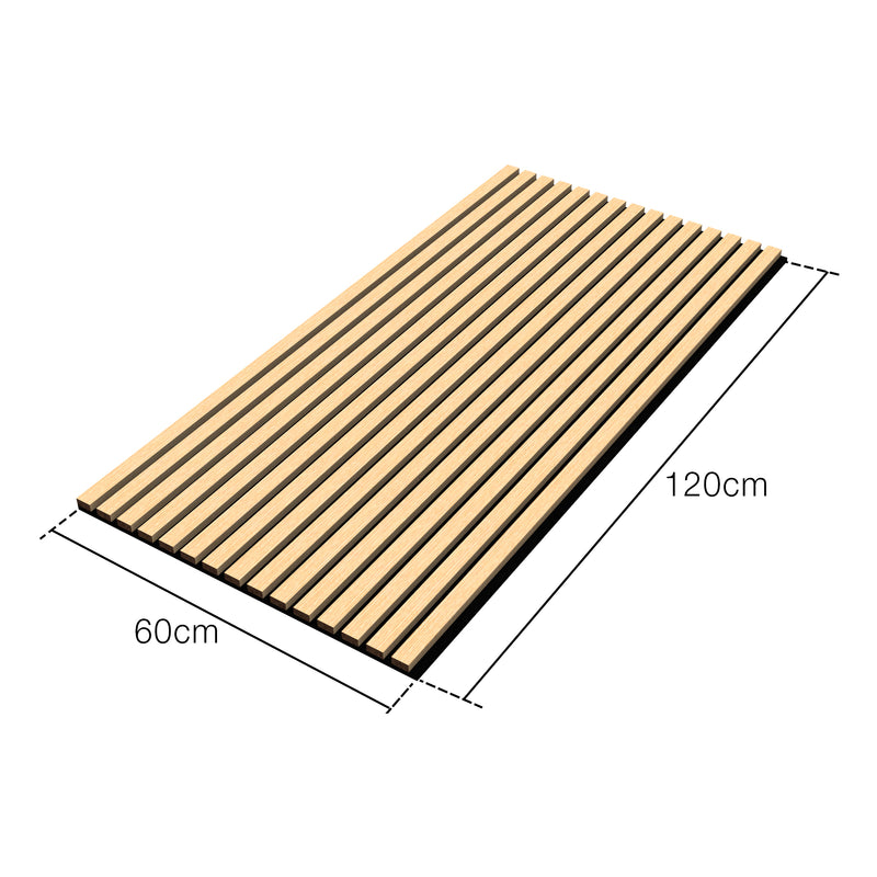 Maßskizze Akustický nástěnný panel Vang v různých barvách [NEU.HOLZ]