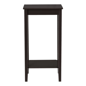 Odkládací stolek Thun 74x38x30 cm MDF kávová barva en.casa