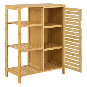 Koupelnová skříňka Vetlanda Bambus 87x66x33 cm [en.casa]
