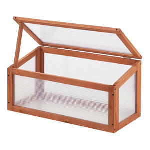 Skleník Laarbeek 60 x 30 cm borovicové dřevo [casa.pro]