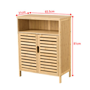 Bambus koupelnová skříňka Eslöv 81x65,5x31 cm [en.casa]