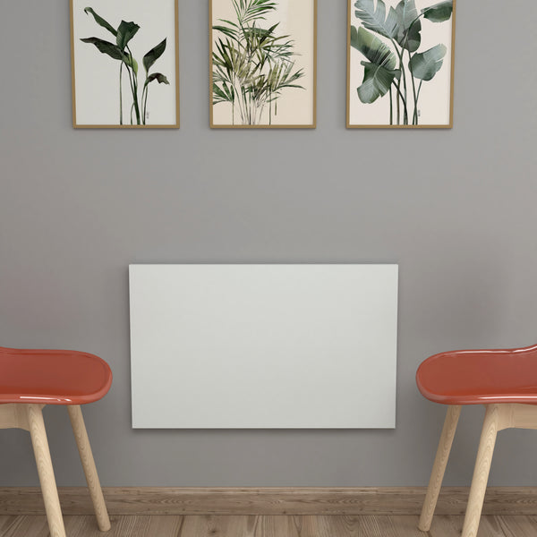 Nástěnný sklápěcí stůl Klepp 72x45cm bílý [en.casa]