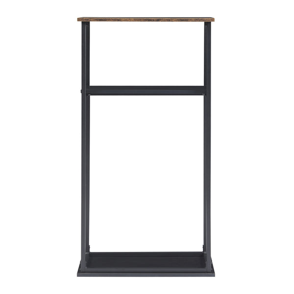 Dřevník na dřevo Turku s policemi 60x30x112cm [en.casa]