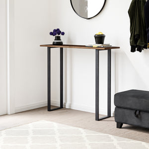 Stolní rám Kauniainen sada 2 ks ocel 87x27 cm [en.casa]