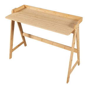 Psací stůl Härryda bambus 107x47x81 cm přírodní [en.casa]