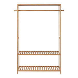 Věšák na oděvy Herøy 165x100x35cm Bambus [en.casa]