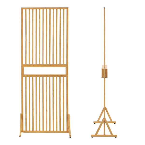Paravan Fron 197x75,5x40 cm bambus [en.casa]