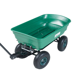 Bollerwagen Corfinio 111x51 cm max. 250kg Zelená/Černá [pro.tec]