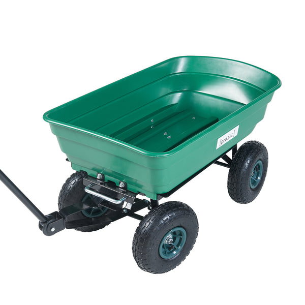 Bollerwagen Corfinio 111x51 cm max. 250kg Zelená/Černá [pro.tec]