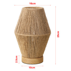 Stolní lampa Arundel 1xE27 dřevěný vzhled/přírodní [lux.pro]