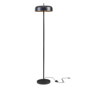 Stojací lampa Barton 2-plamenná kov 159 cm černá [lux.pro]