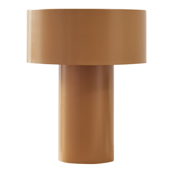 Stolní lampa Kömn kov 37x30x30 cm hnědá [lux.pro]