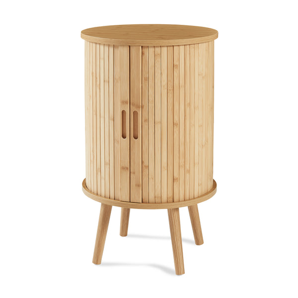 Noční stolek Nordkapp 65x40 cm bambus [en.casa]