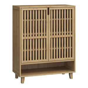 Botník Sirgerg 91x72x35 cm bambus přírodní [en.casa]